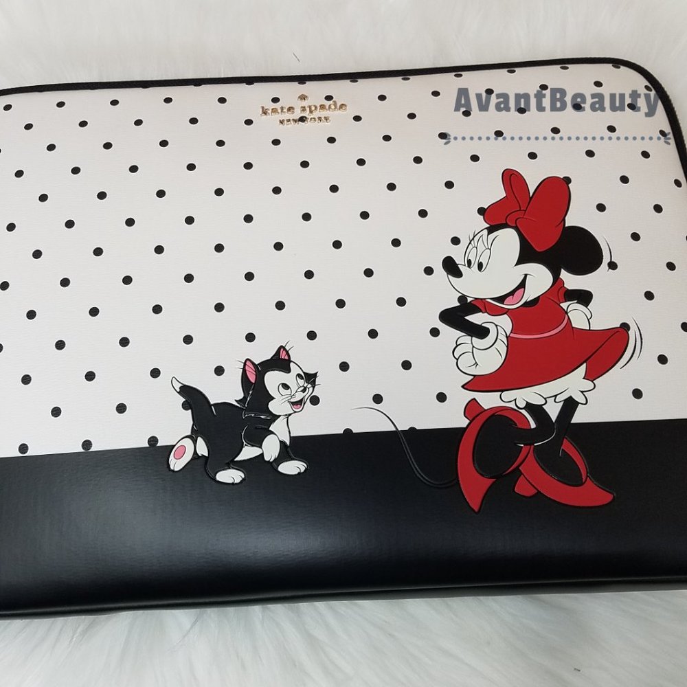 Kate Spade Disney X Kate Spade Minnie Universal Laptop Sleeve Limited Edition - Picture 3 of 6